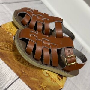 Brown Sun-San Sailor Sandals